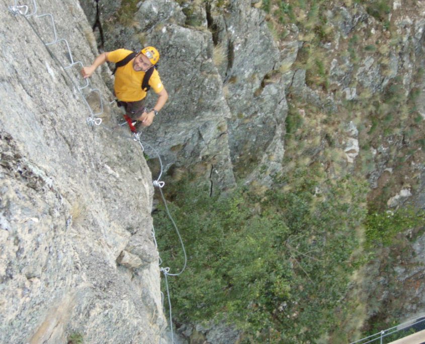 Via Ferrata Or Via Corda Ard che Loz re Ben Aven Tour